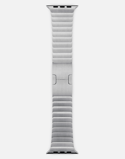 WsC® Link Bracelet – Silver Apple Watch Strap