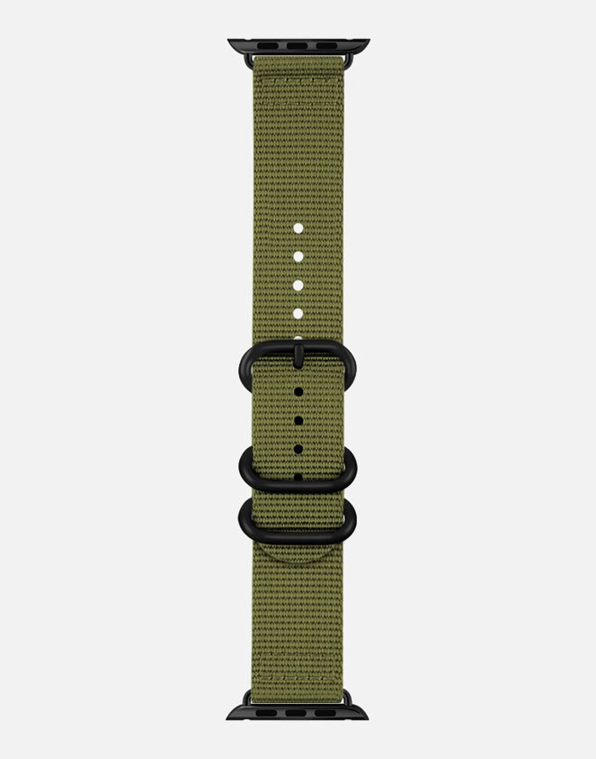 WsC® Tactical – Khaki Green Apple Watch Strap