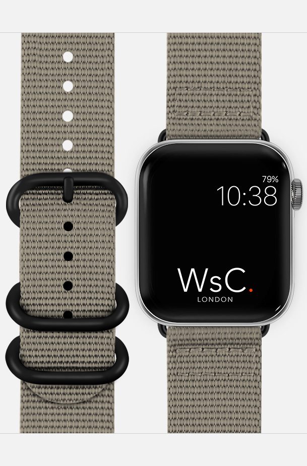 WsC® Tactical – Mountain Grey Apple Watch Strap