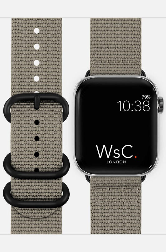 WsC® Tactical – Mountain Grey Apple Watch Strap