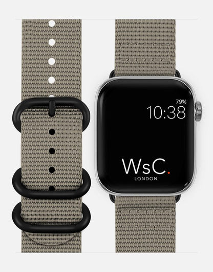 WsC® Tactical – Mountain Grey Apple Watch Strap