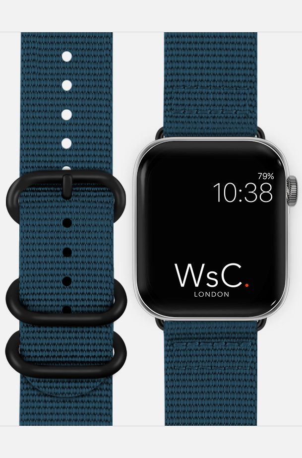 WsC® Tactical – Ocean Blue Apple Watch Strap