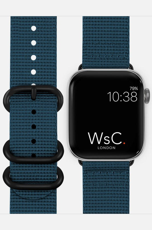 WsC® Tactical – Ocean Blue Apple Watch Strap