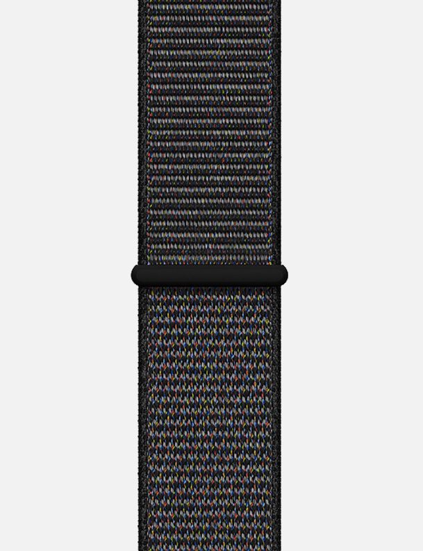 WsC® Sport Loop – Black Apple Watch Strap