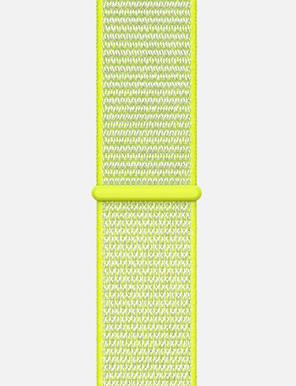 WsC® Sport Loop – Marathon Yellow Apple Watch Strap