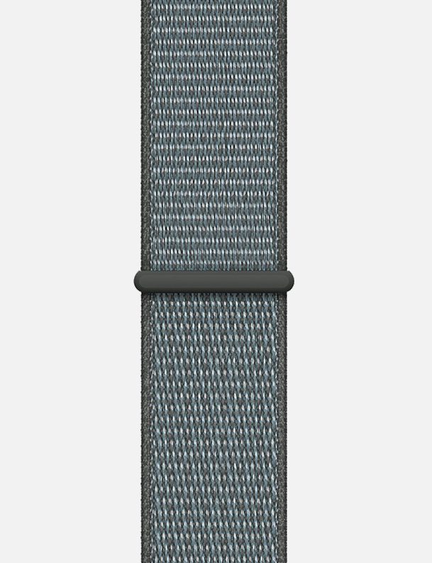 WsC® Sport Loop – Moonstone Grey Apple Watch Strap