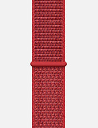 WsC® Sport Loop – Red Apple Watch Strap