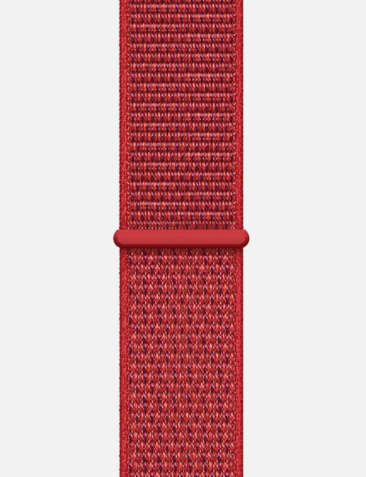 WsC® Sport Loop – Red Apple Watch Strap