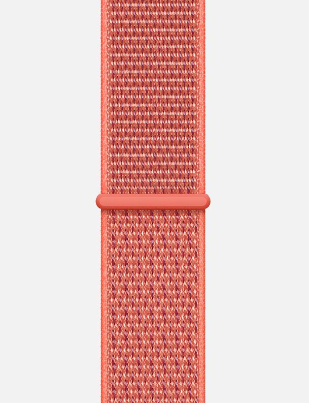 WsC® Sport Loop – Tangerine Apple Watch Strap