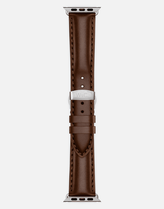 WsC® Defiant – Dark Brown Apple Watch Strap