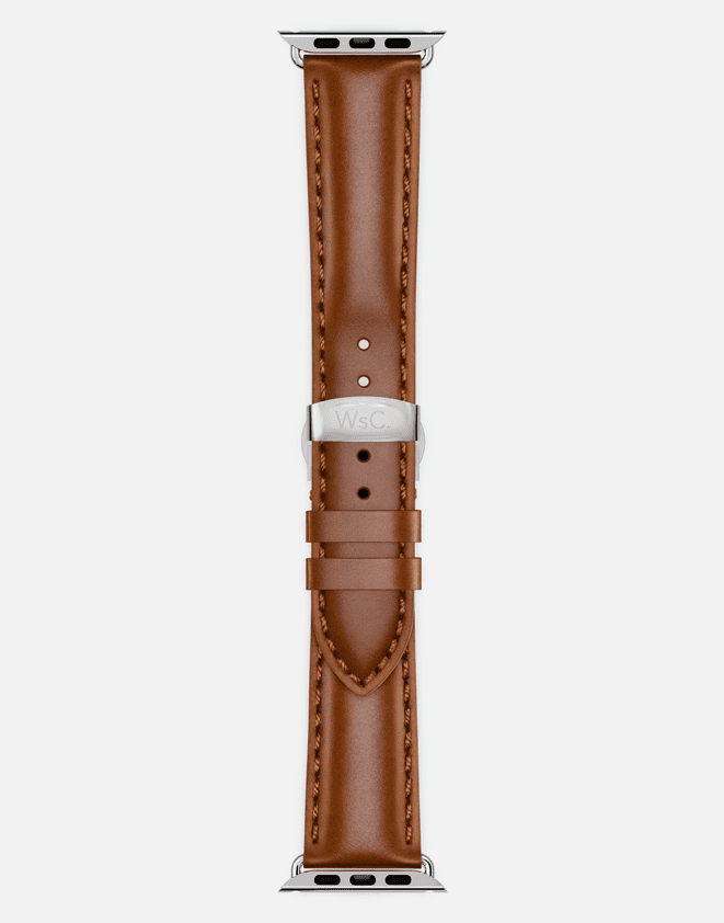 WsC® Defiant – Light Brown Apple Watch Strap
