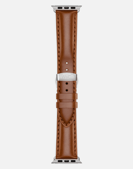 WsC® Defiant – Light Brown Apple Watch Strap