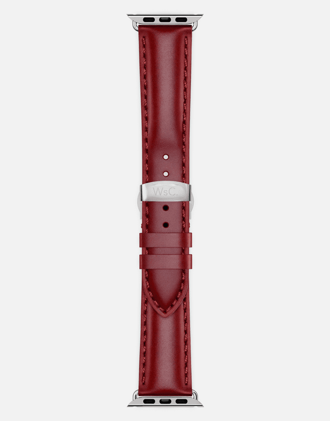 WsC® Defiant – Red Apple Watch Strap