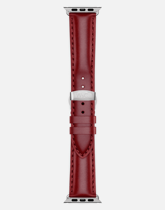 WsC® Defiant – Red Apple Watch Strap