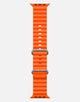 Ocean Band – Orange Apple Watch Strap