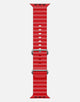 Ocean Band – Red Apple Watch Strap