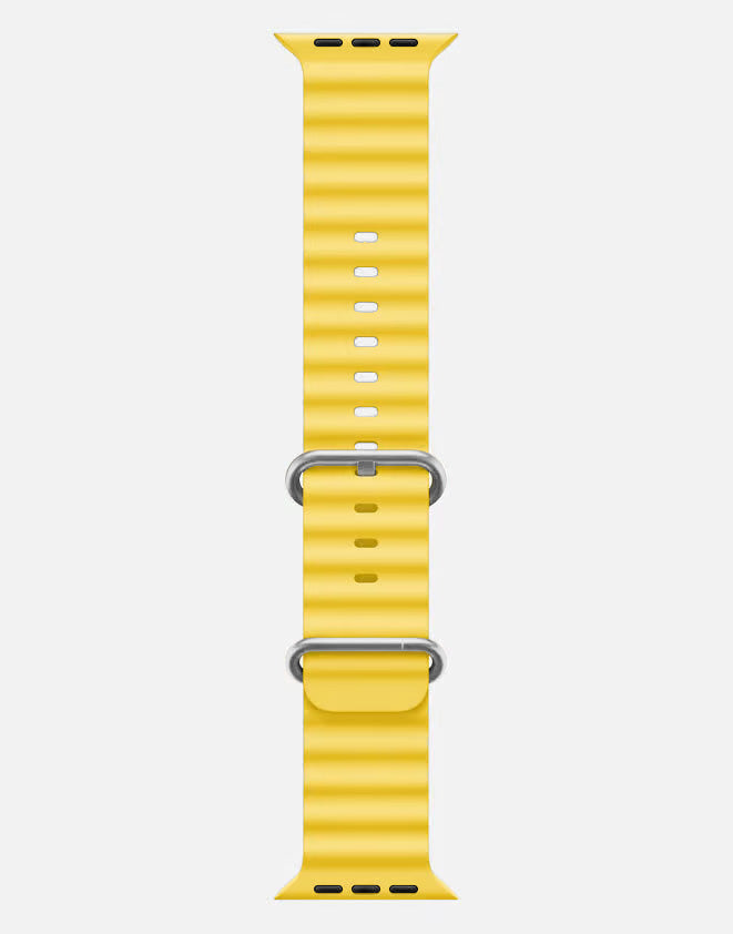 Ocean Band – Yellow Apple Watch Strap