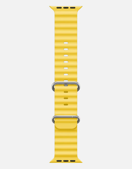 Ocean Band – Yellow Apple Watch Strap