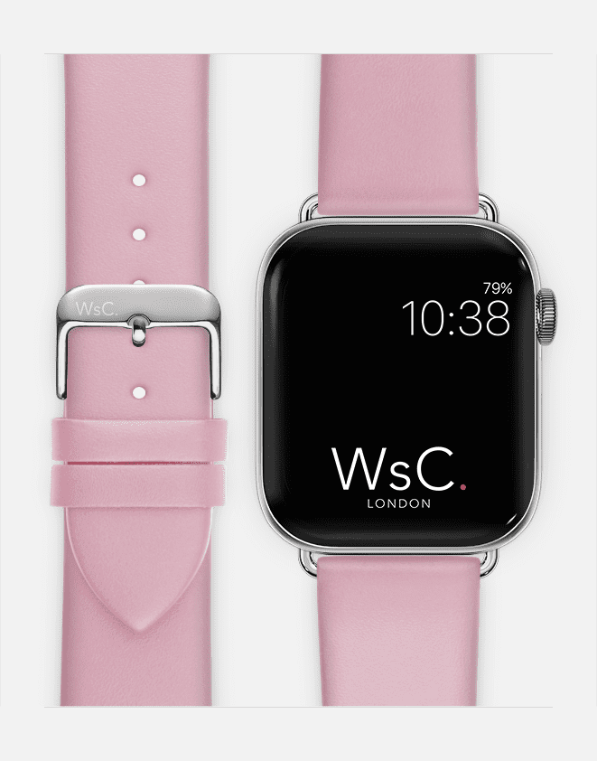 WsC® Oxford – Pink Apple Watch Strap