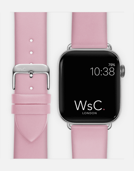 WsC® Oxford – Pink Apple Watch Strap