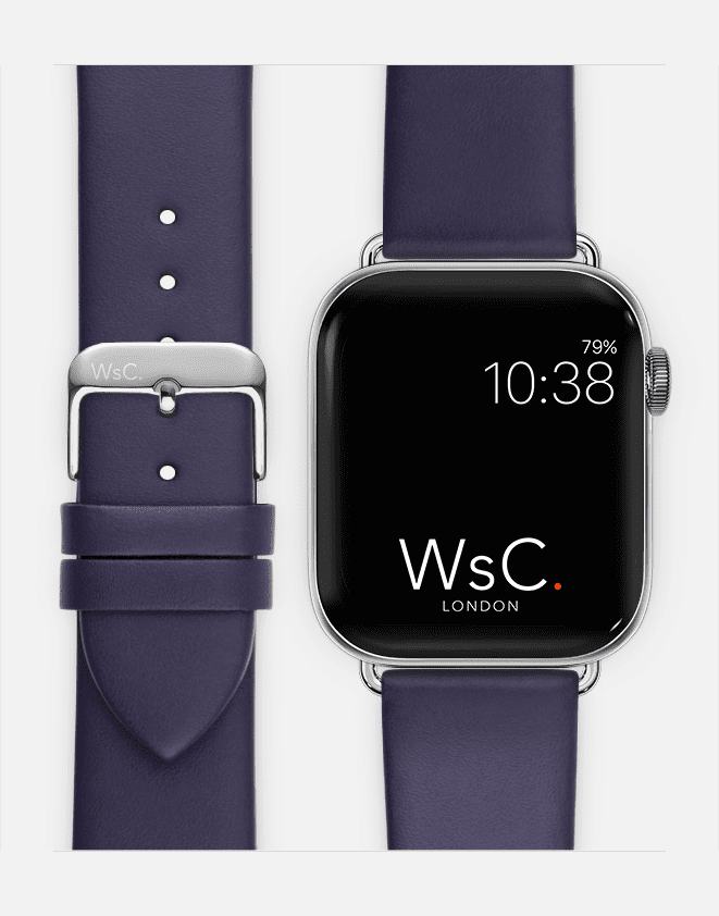 WsC® Oxford – Purple Apple Watch Strap