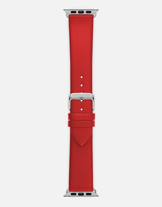 WsC® Oxford – Red Apple Watch Strap