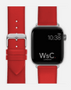 WsC® Oxford – Red Apple Watch Strap
