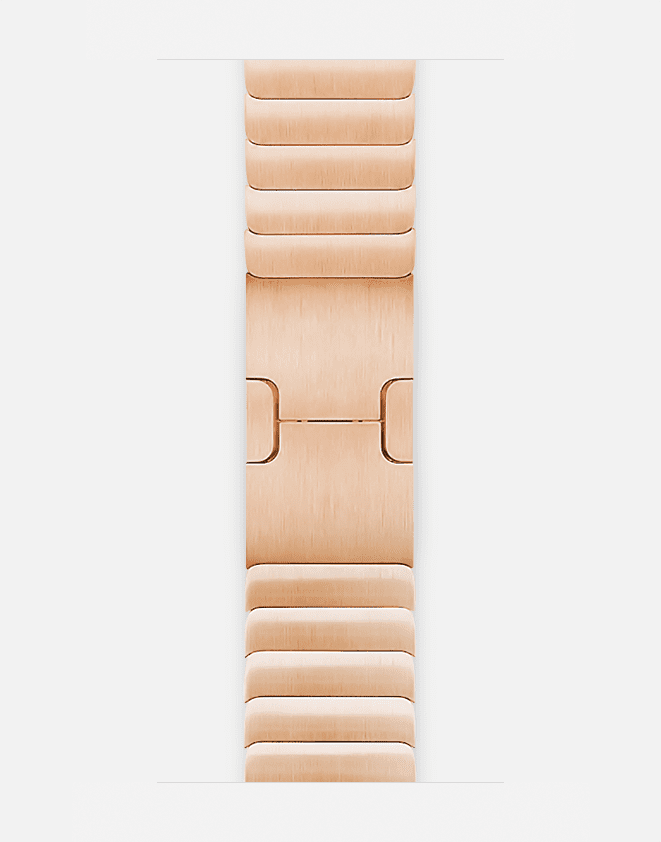 WsC® Link Bracelet – Rose Gold Apple Watch Strap