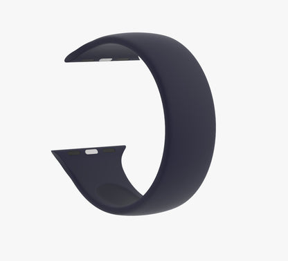WsC® Silicone Solo Loop – Dark Blue Apple Watch Strap