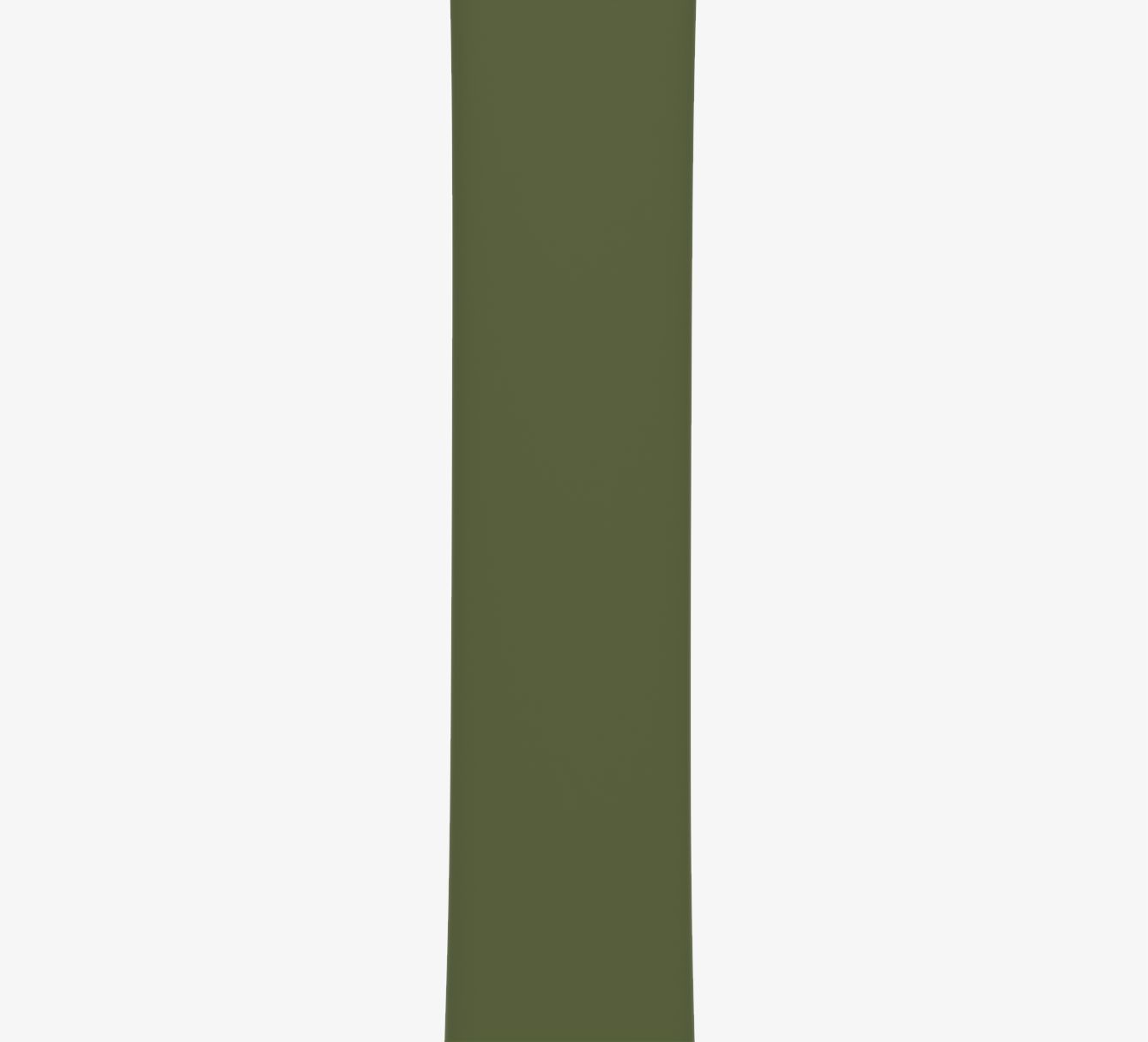 WsC® Silicone Solo Loop – Khaki Green Apple Watch Strap