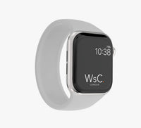 WsC® Silicone Solo Loop – Grey Apple Watch Strap