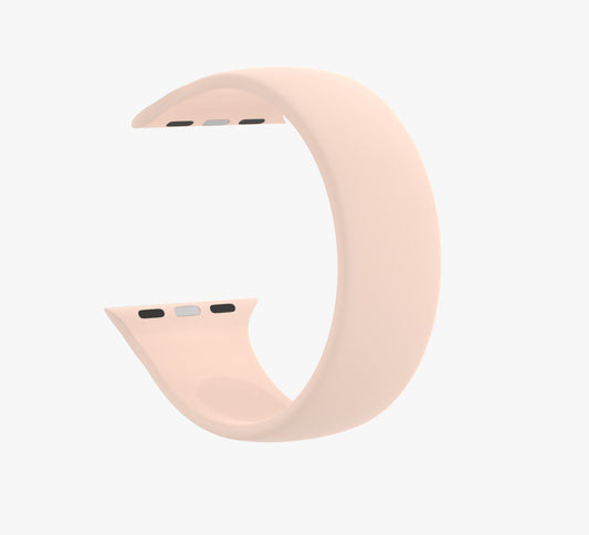 WsC® Silicone Solo Loop – Light Pink Apple Watch Strap