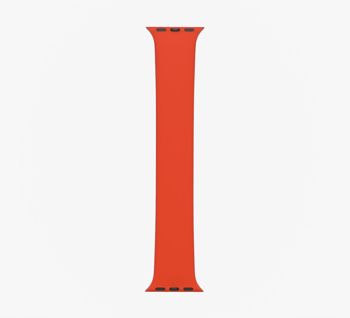 WsC® Silicone Solo Loop – Red Apple Watch Strap