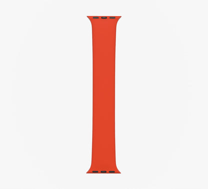 WsC® Silicone Solo Loop – Red Apple Watch Strap