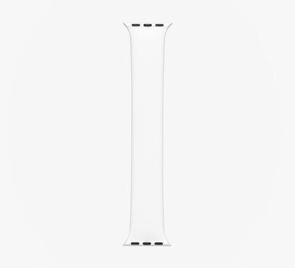 WsC® Silicone Solo Loop – White Apple Watch Strap