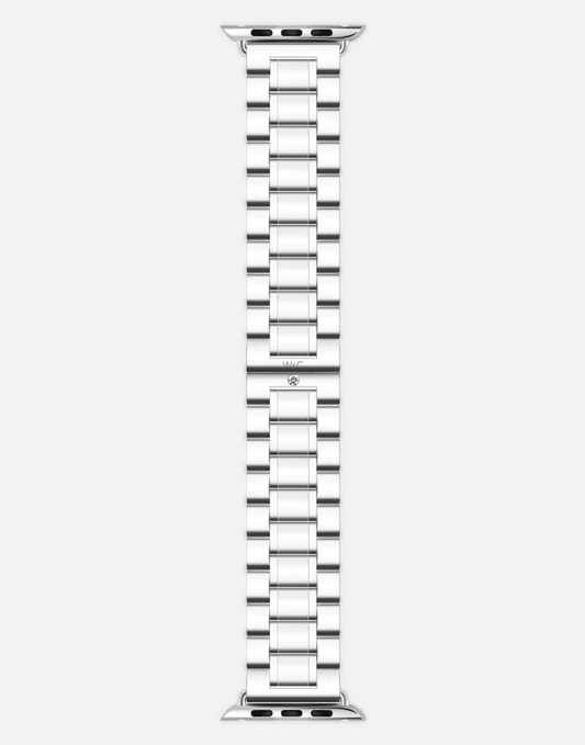 WsC® Fury Silver – Diamond Edition Apple Watch Strap