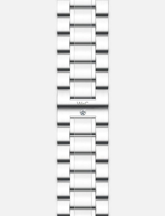 WsC® Fury Silver – Diamond Edition Apple Watch Strap