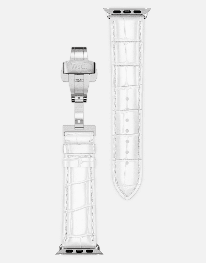 WsC® Prowler – Ice White Apple Watch Strap