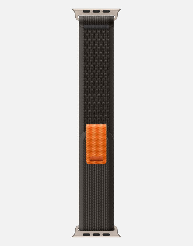 Trail Loop – Black/Grey Apple Watch Strap