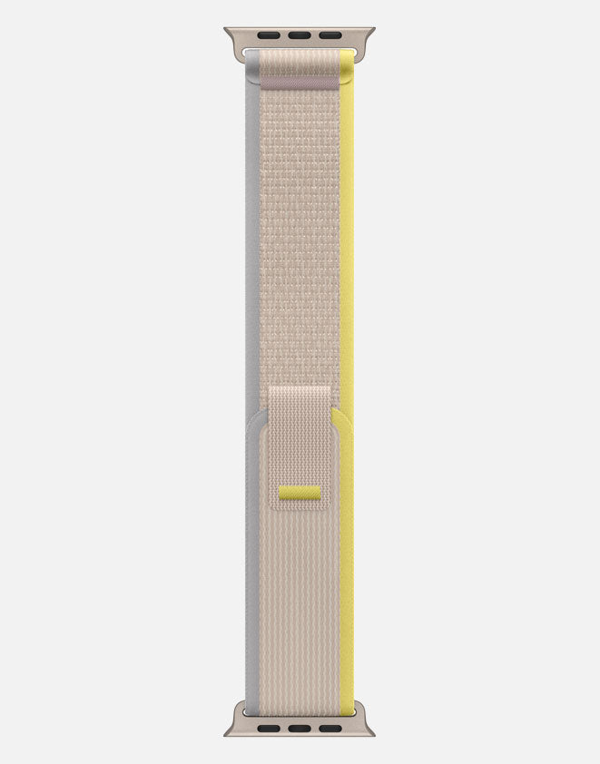 Trail Loop – Yellow/Beige Apple Watch Strap