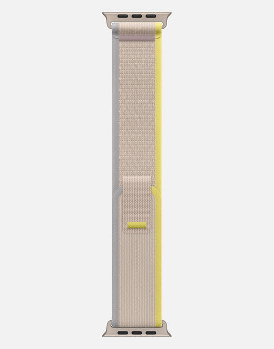 Trail Loop – Yellow/Beige Apple Watch Strap