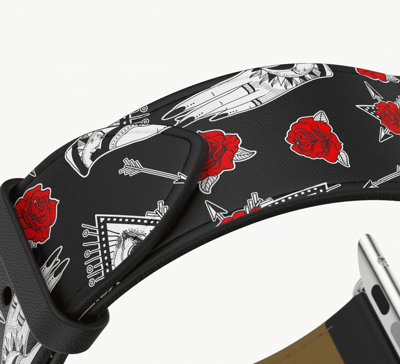 WsC® Print Collection – Ancient Roses Apple Watch Strap