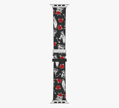 WsC® Print Collection – Ancient Roses Apple Watch Strap