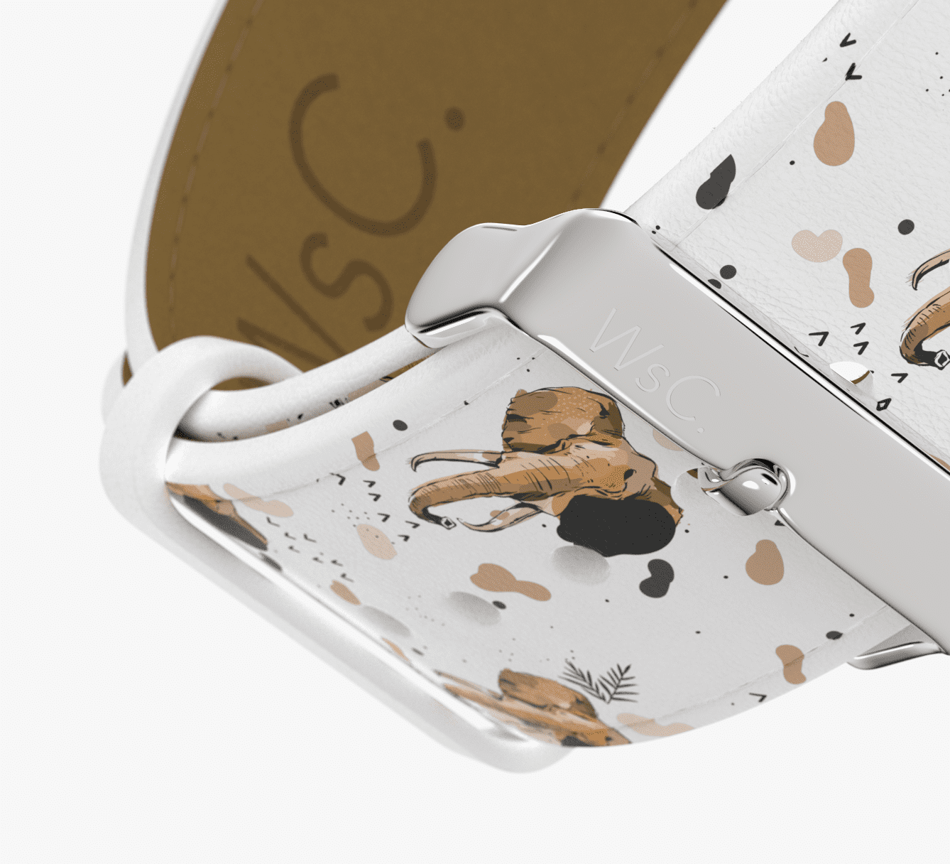 WsC® Print Collection – Elephants Apple Watch Strap