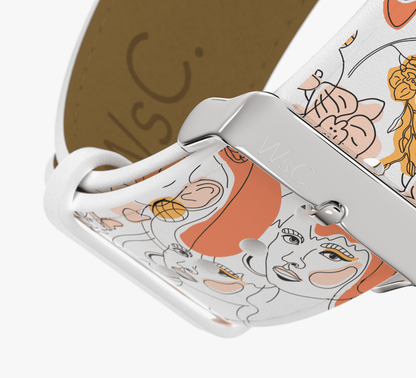 WsC® Print Collection – Familiar Faces Apple Watch Strap