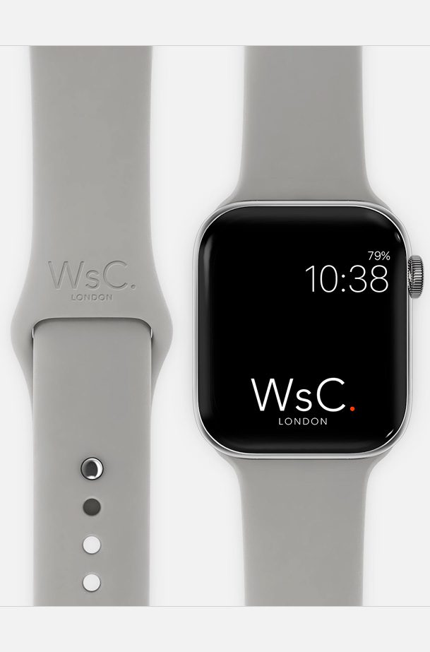WsC® Apple Watch Sport Band – Grey