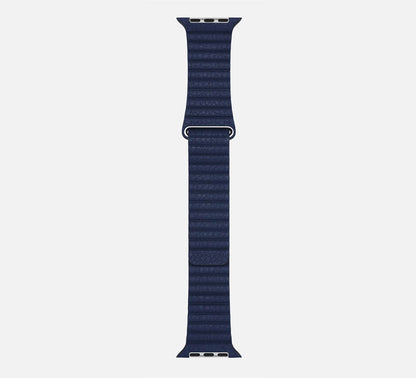 WsC® Leather Loop – Blue Apple Watch Strap