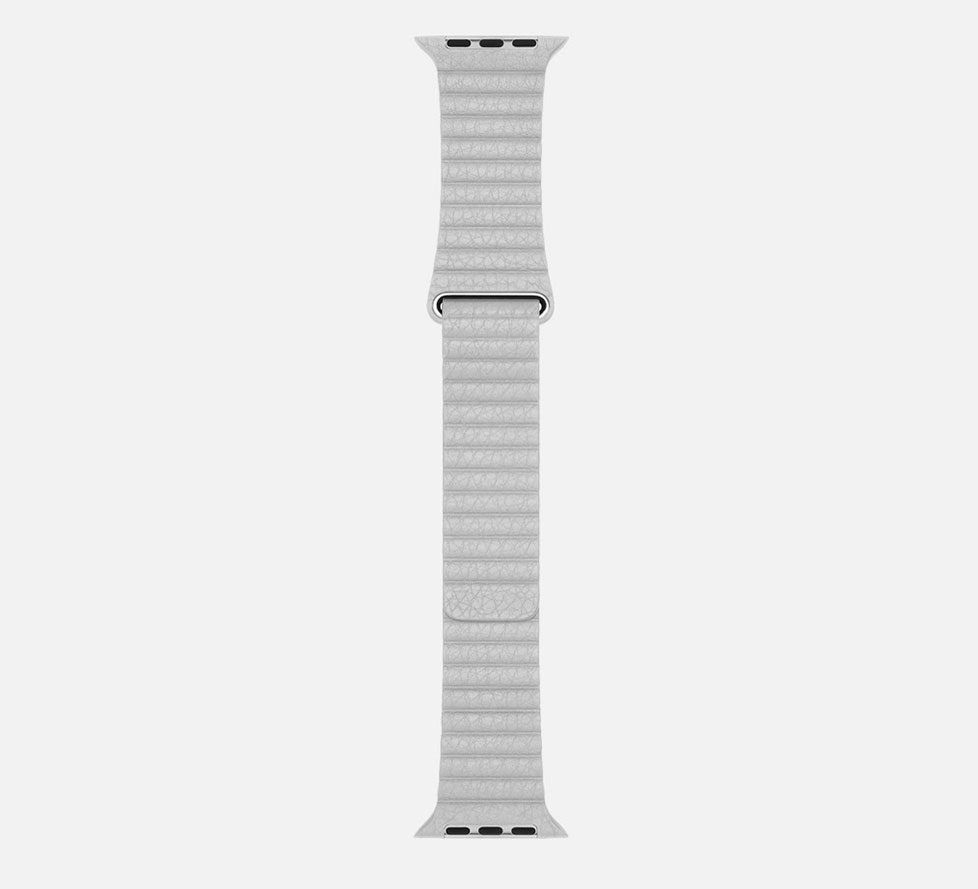 WsC® Leather Loop – Stone Apple Watch Strap