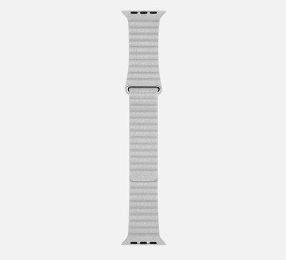 WsC® Leather Loop – Stone Apple Watch Strap