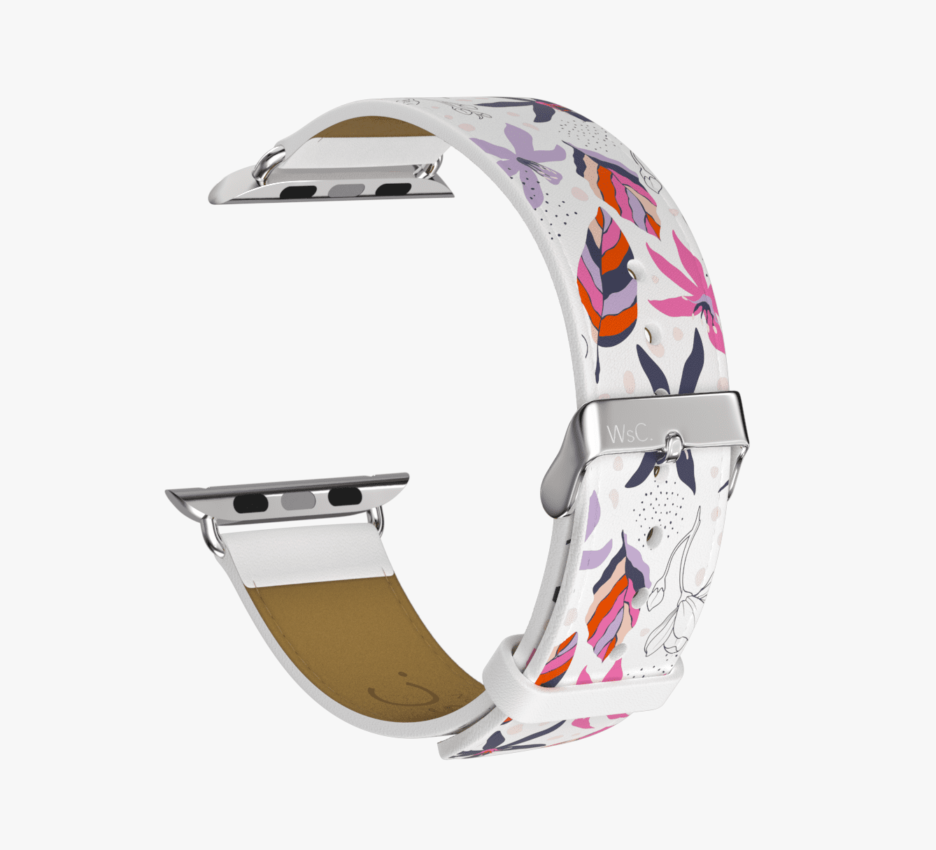 WsC® Print Collection – Lilies Apple Watch Strap